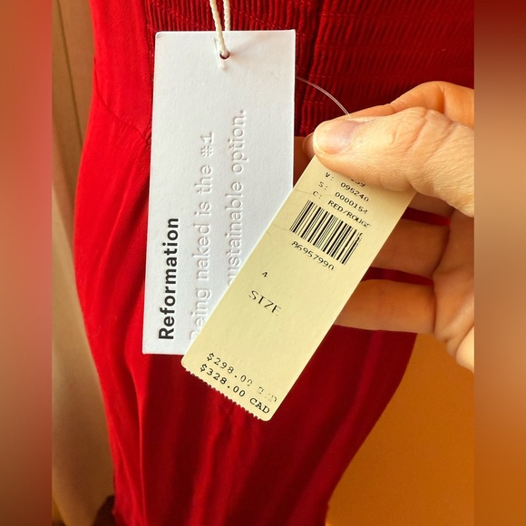 NWT Reformation Emersyn Midi Dress - Picture 3 of 5